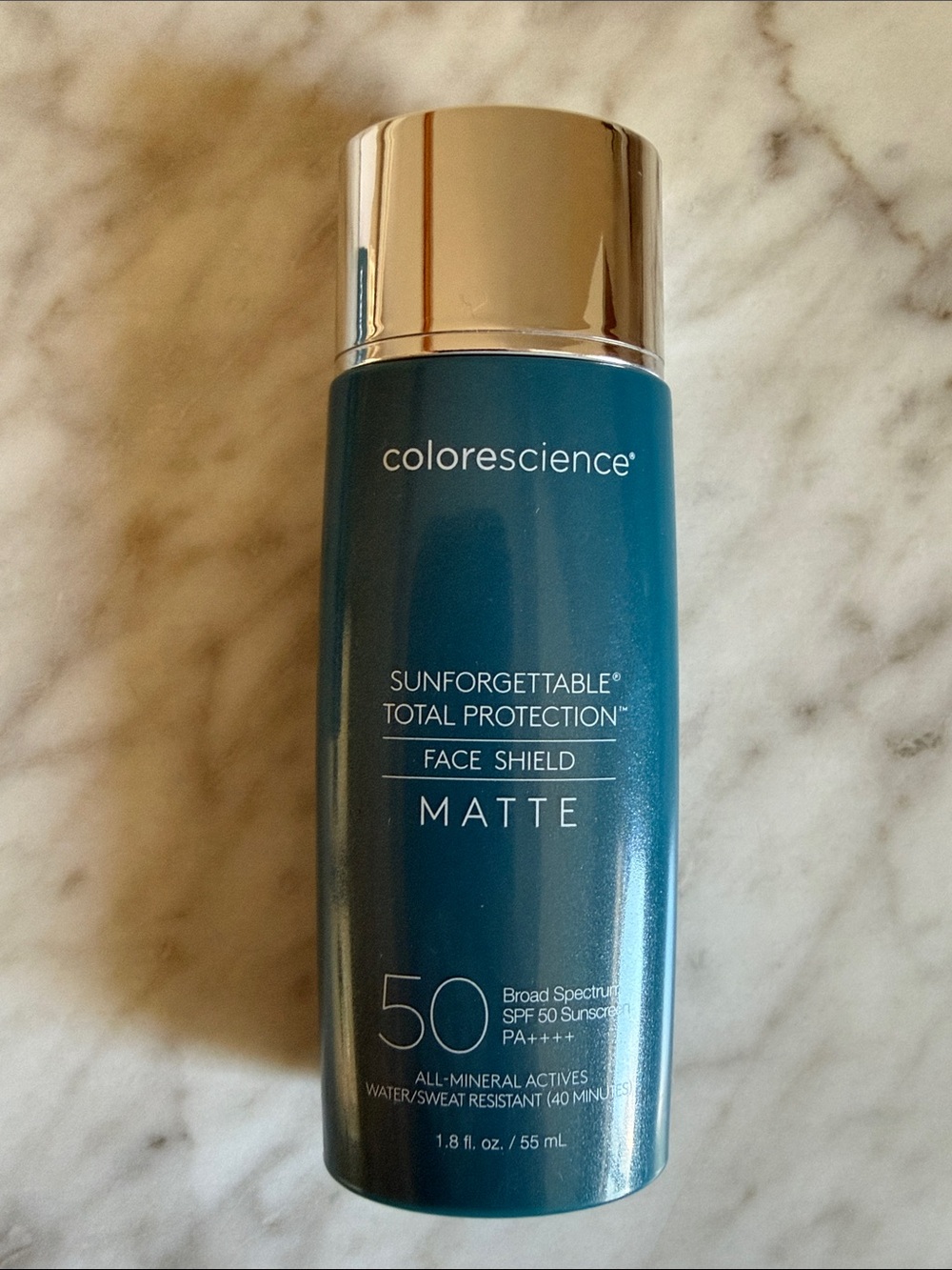 Sunforgettable Total Protection Face Shield Matte SPF 50 - Used